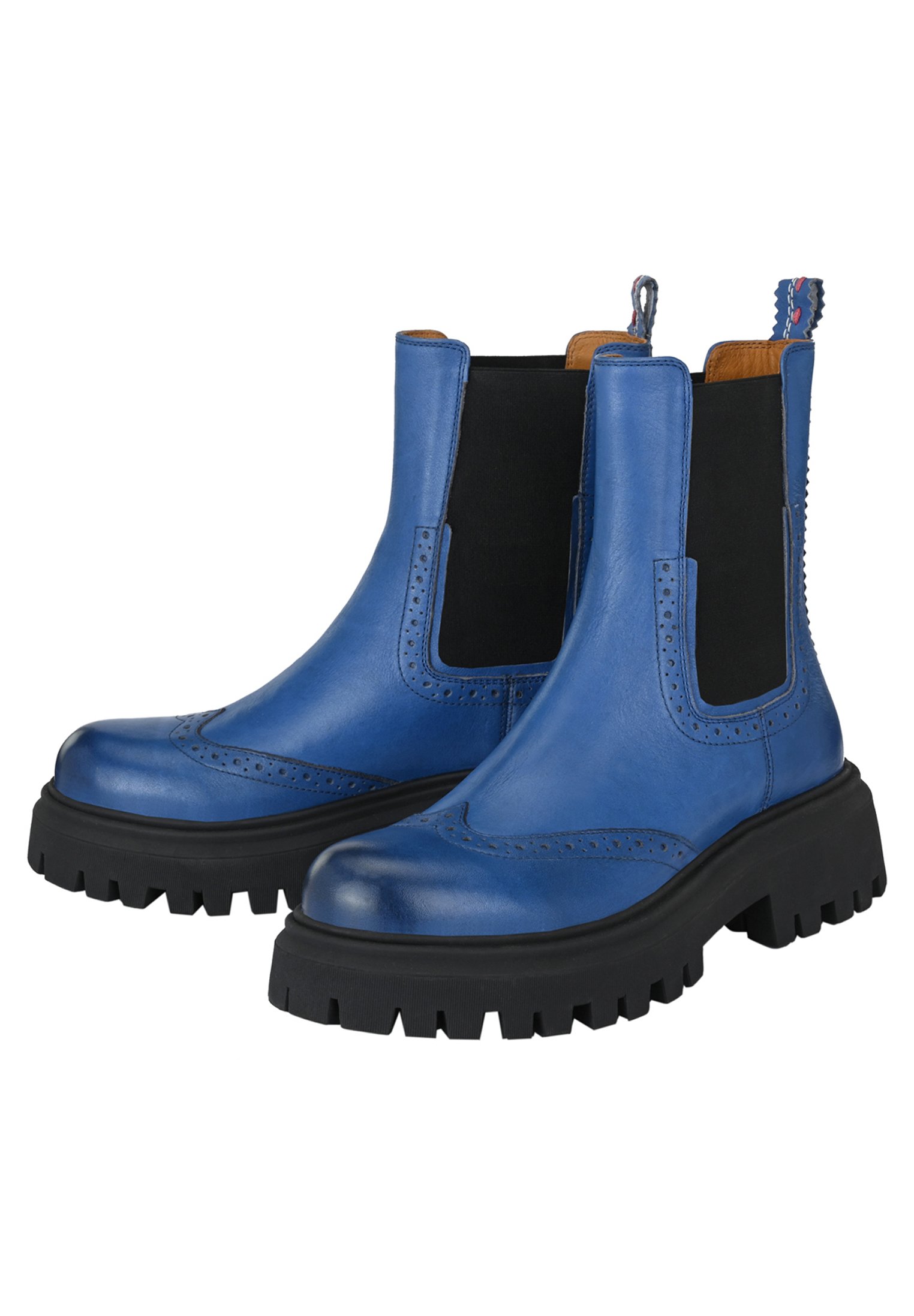 Crickit LINDA - Enkellaarsjes met plateauzool - blau/blauw - Zalando.nl