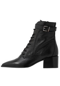 Zign Stivaletti stringati - black