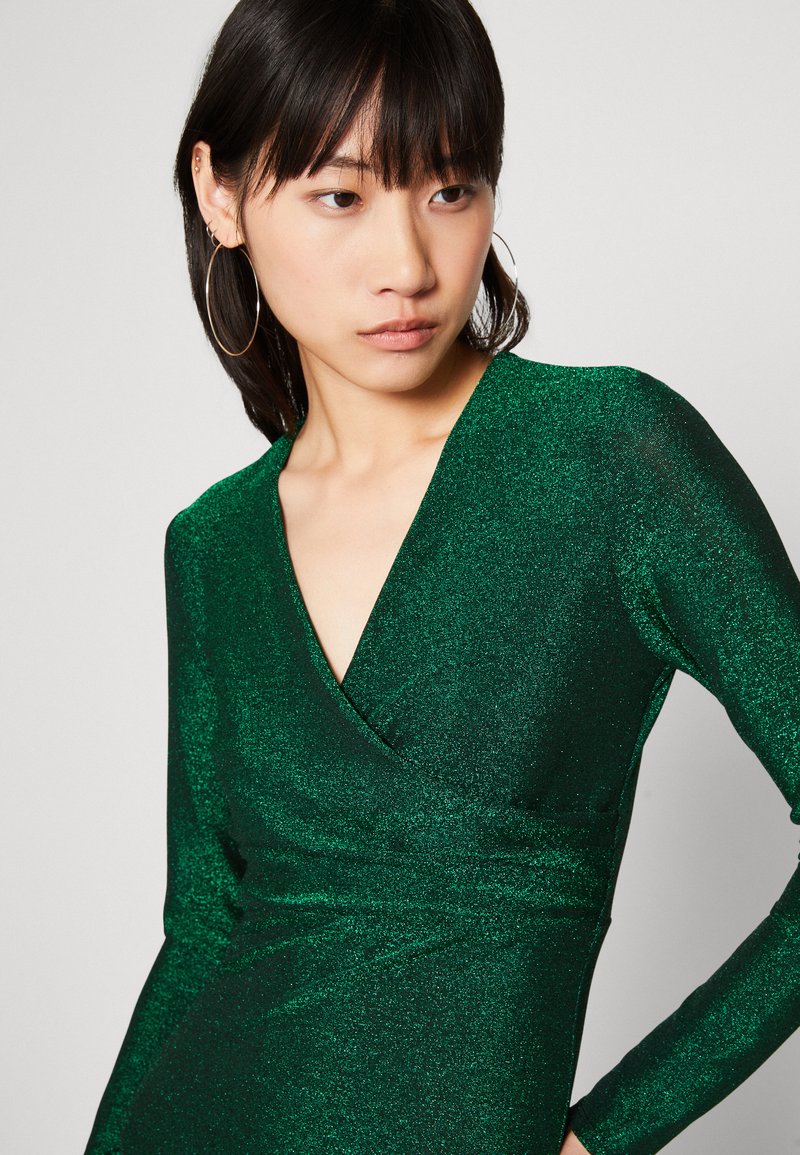 WAL G. TONI WARP MINI - Cocktail dress / Party dress - forest green/dark  green - Zalando.ie