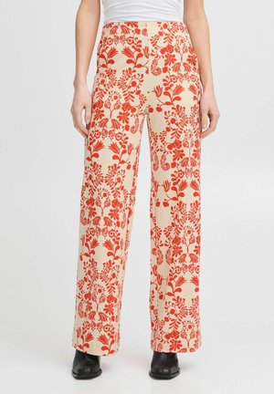 ICHI IHKATE - Trousers - fiesta flower aop