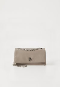 THE DUAL CHAIN MINI BAG - Sac bandoulière - cement