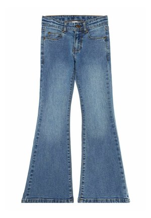 Flared Jeans - dark blue denim