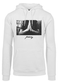 Escupir Hectáreas talento Mister Tee PRAY - Jersey con capucha - white/blanco - Zalando.es