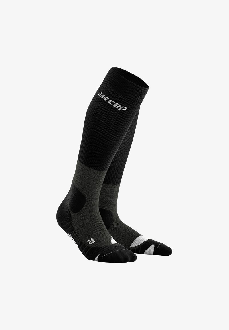 CEP COMPRESSION MERINO HIKING TALL - MADE IN GERMANY - Kniestrümpfe - stonegrey-grey