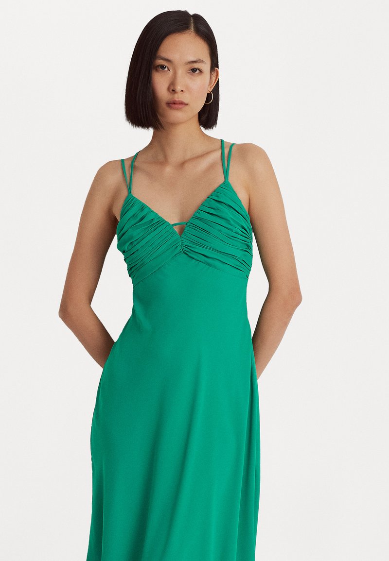 Lauren Ralph Lauren SOKALIE SLEEVELESS DRESS Robe de soirée palm leaf/vert ZALANDO.FR
