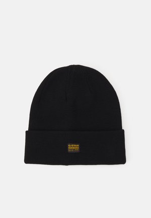 EFFO LONG BEANIE UNISEX - Bonnet - dark black