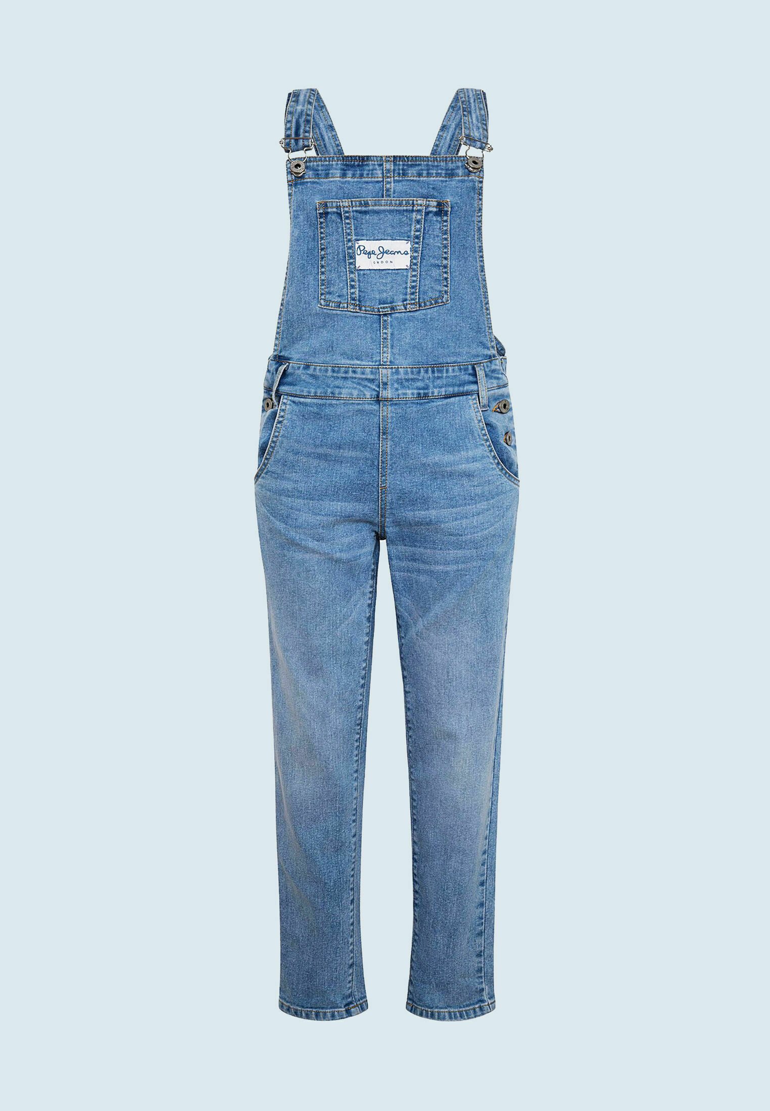Pepe Jeans INES - Salopette - denim/blu denim - Zalando.it