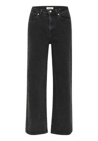 VANESA - Široké džíny - black washed denim