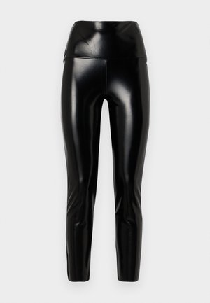 Norma Kamali LONG LEGGING - Legging (type pantalon) - black