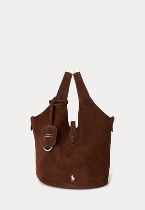 Polo Ralph Lauren, POLO PLAY SUEDE SMALL TOTE & CROSSBODY - Handtas - cafe
