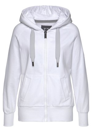 Sweat zippé - white