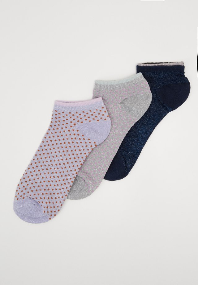 DOLLIE DOT 3 PACK - Strømper - silver gray/aleutian/medieval blue