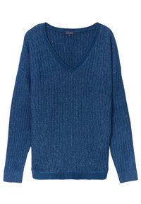 BONOBO Jeans UMWELTFREUNDLICHER  - Maglione - bleu canard