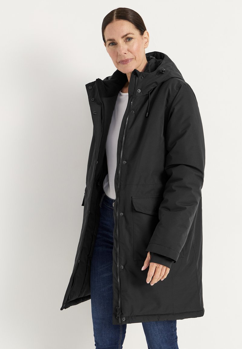 Cellbes of Sweden FUNCTIONAL WITH SEWN HOOD - Parka - black