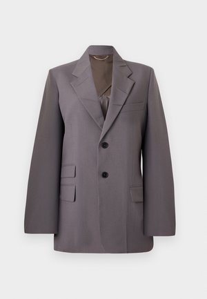 Victoria Beckham, STEP COLLAR TAILORED JACKET - Blazer - flint