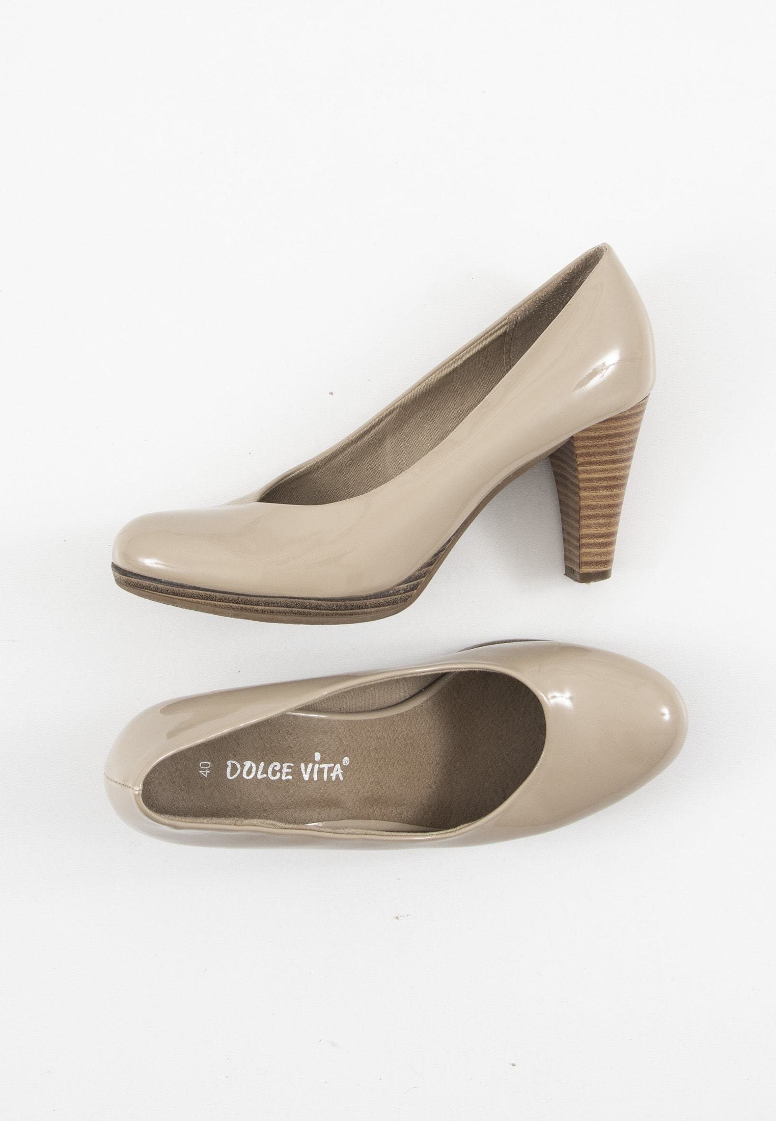 Dolce Vita Zapatos de plataforma - beige - Zalando.es