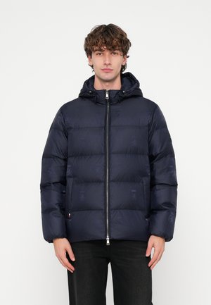 CREST HOODED PUFFER - Daunenjacke - desert sky