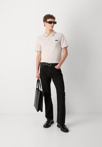 Calvin Klein TIPPING  - Pólóing - stony beige