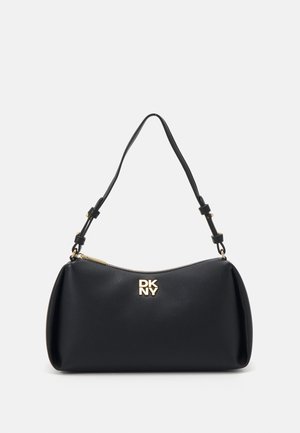 REMY TZ SHOULDER - Borsa a mano - black/gold