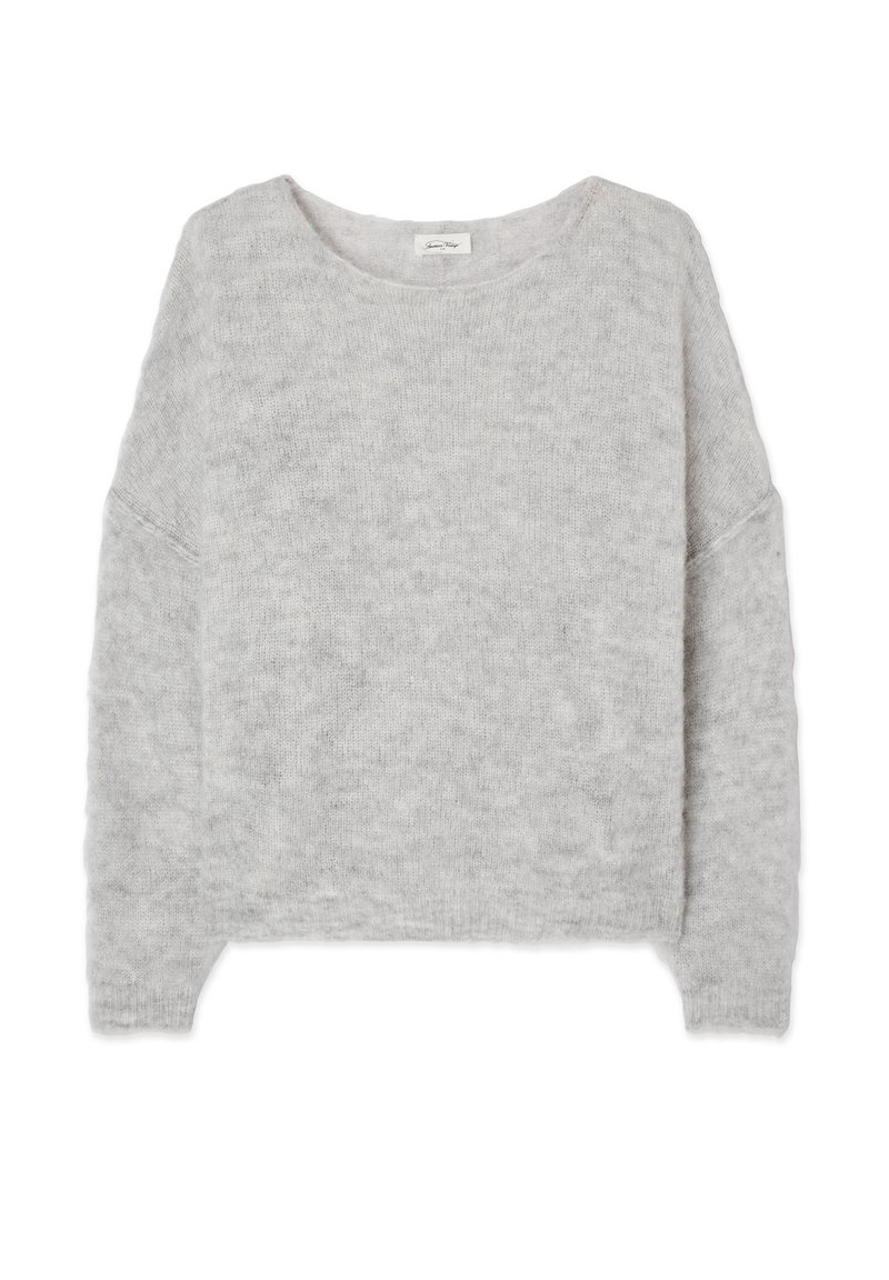 American Vintage YAN Pullover gris chine/gris chiné ZALANDO