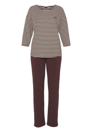 SET - Pyjama set - bordeauc