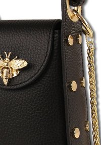 DrachenLeder Handtas - schwarz