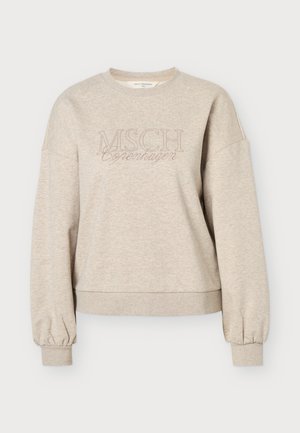 MSCH Copenhagen, BRIENA LOGO  - Суитшърт - warm light grey melange