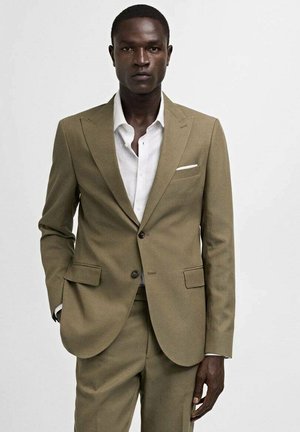 Mango Anzugsakko - khaki