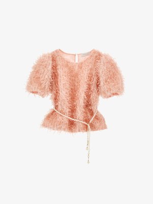 Monnalisa, TOP FRANGETTA FANCY FRING - T-shirt imprimé - lotus