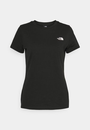 SIMPLE DOME TEE - Paprasti marškinėliai - black