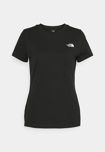 W SS SD SLIM TEE - T-shirt basique - black