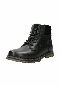 bugatti Schnürstiefelette - schwarz