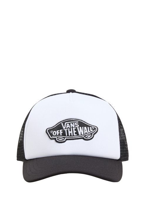 Vans CLASSIC PATCH CURVED BILL TRUCKER HAT UNISEX - Cap - black white — photo 3