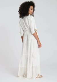 South Beach TIERED SPOT TIERED - Maxi dress - cream