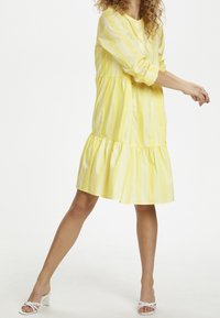 Denim Hunter Skjortklänning - yellow