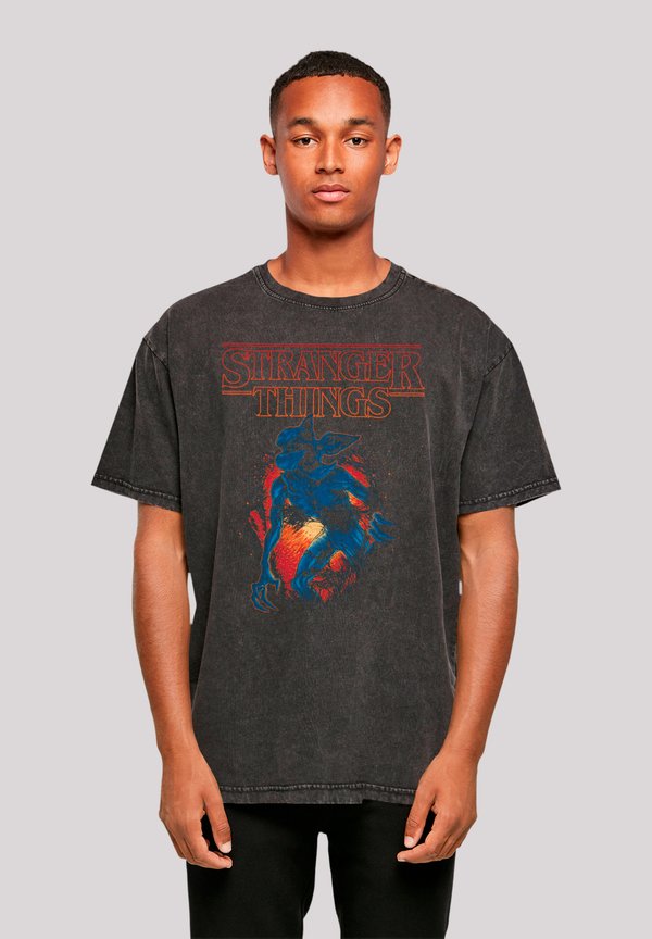 STRANGER THINGS DEMOCAVE NETFLIX TV SERIES - T-Shirt print - schwarz