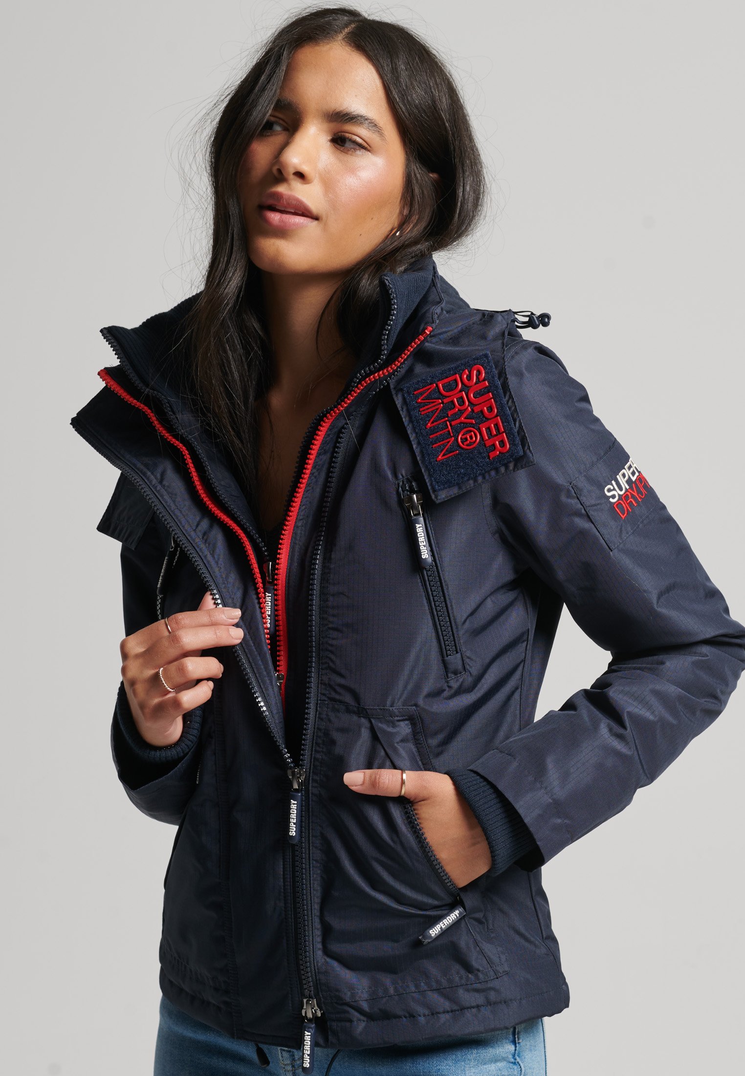 Superdry MOUNTAIN - Winterjacke - nordic chrome navy/blau - Zalando.de