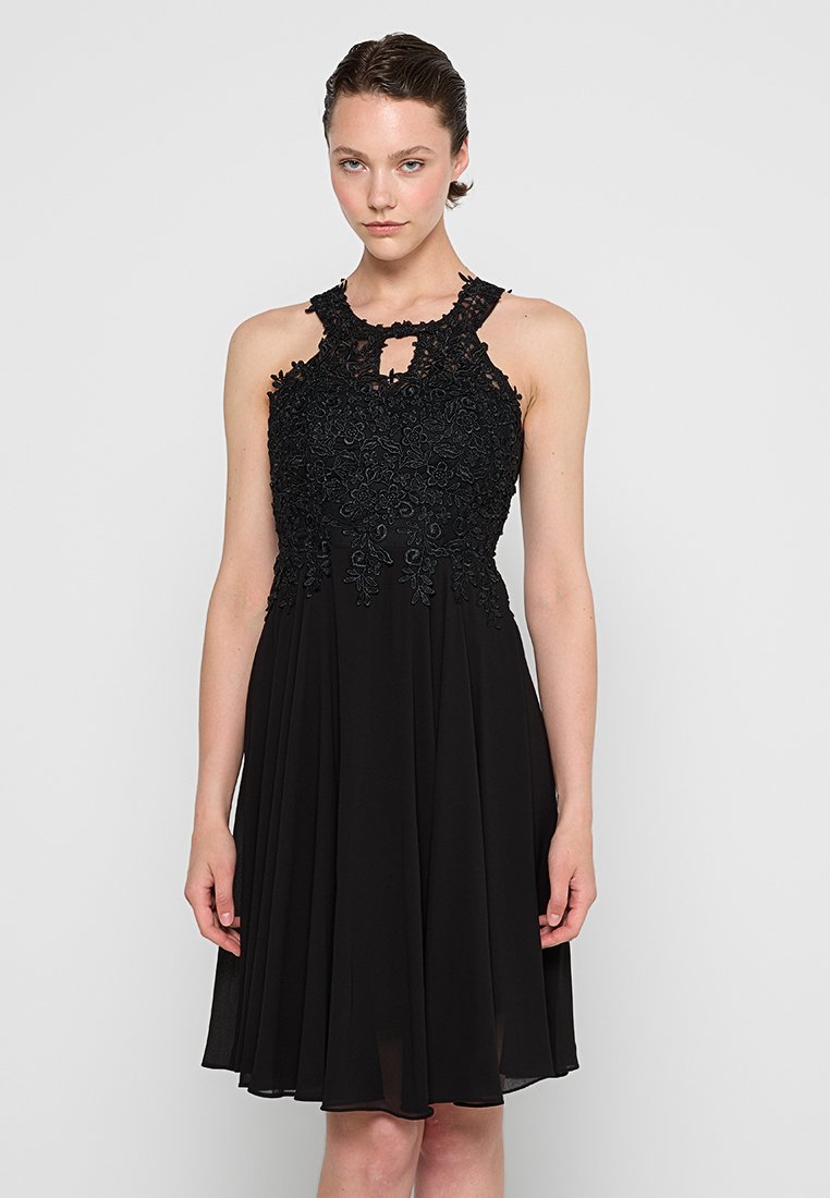 Apart Cocktailjurk zwart