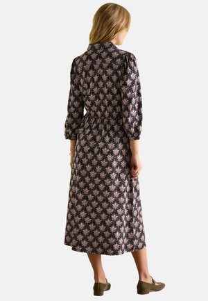 Joules, Jersey dress - navy and pink