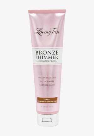 Loving Tan BRONZE SHIMMER LUMINOUS CREAM - Selbstbräuner - dark