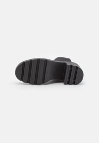 Even&Odd Wide Fit Kotníkové boty na platformě - black