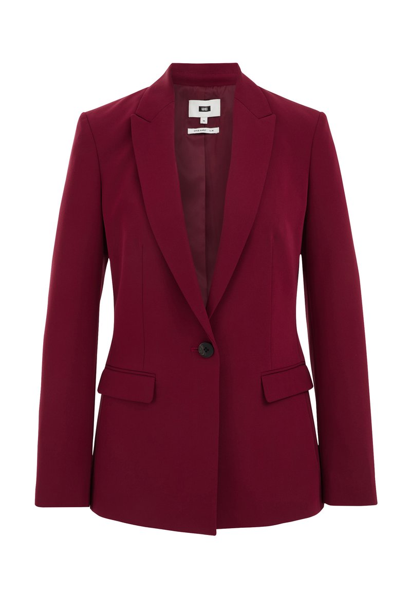 WE Fashion Blazer lichtrood gemêleerd