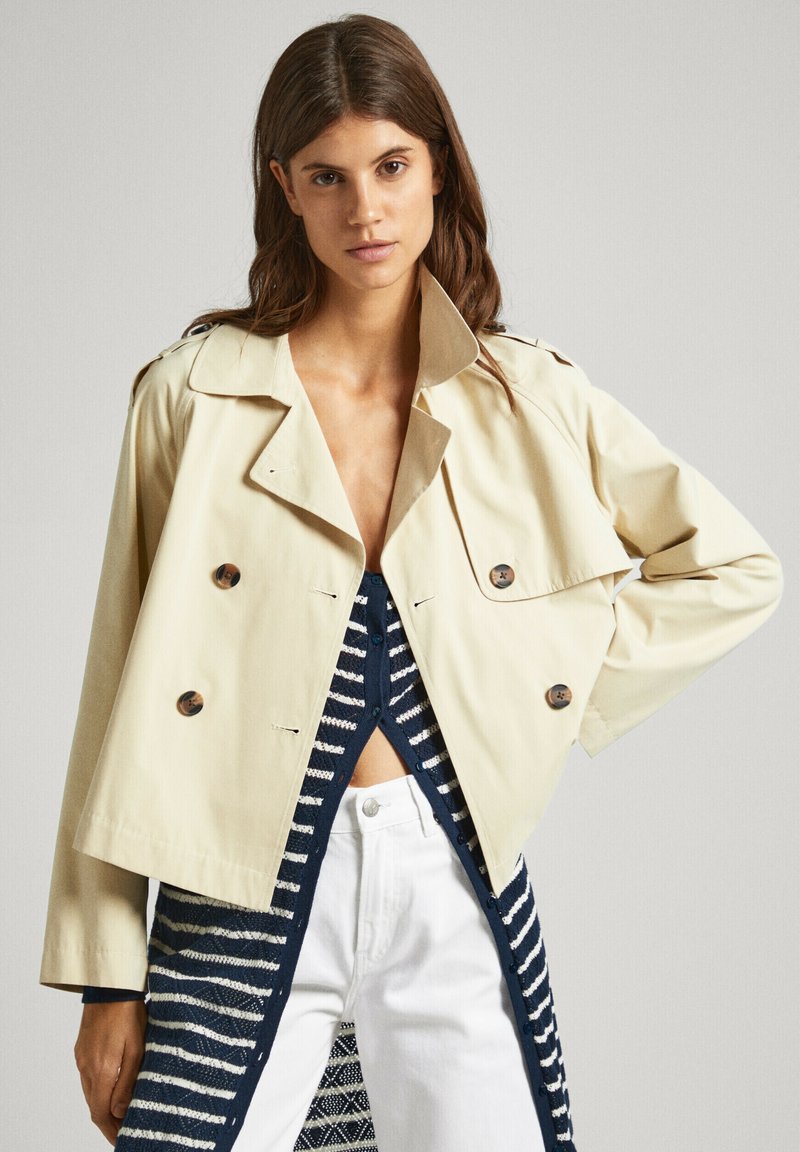 Pepe Jeans - TRENCH SHEILA - Lichte jas - malt beige, Vergroten