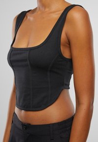 Urban Classics CORSAGE  - Topper - black