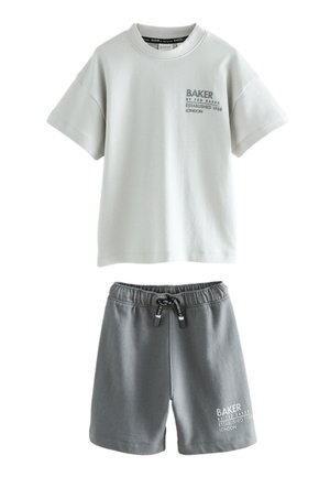 TONAL GRAPHIC SET - Shorts - grey