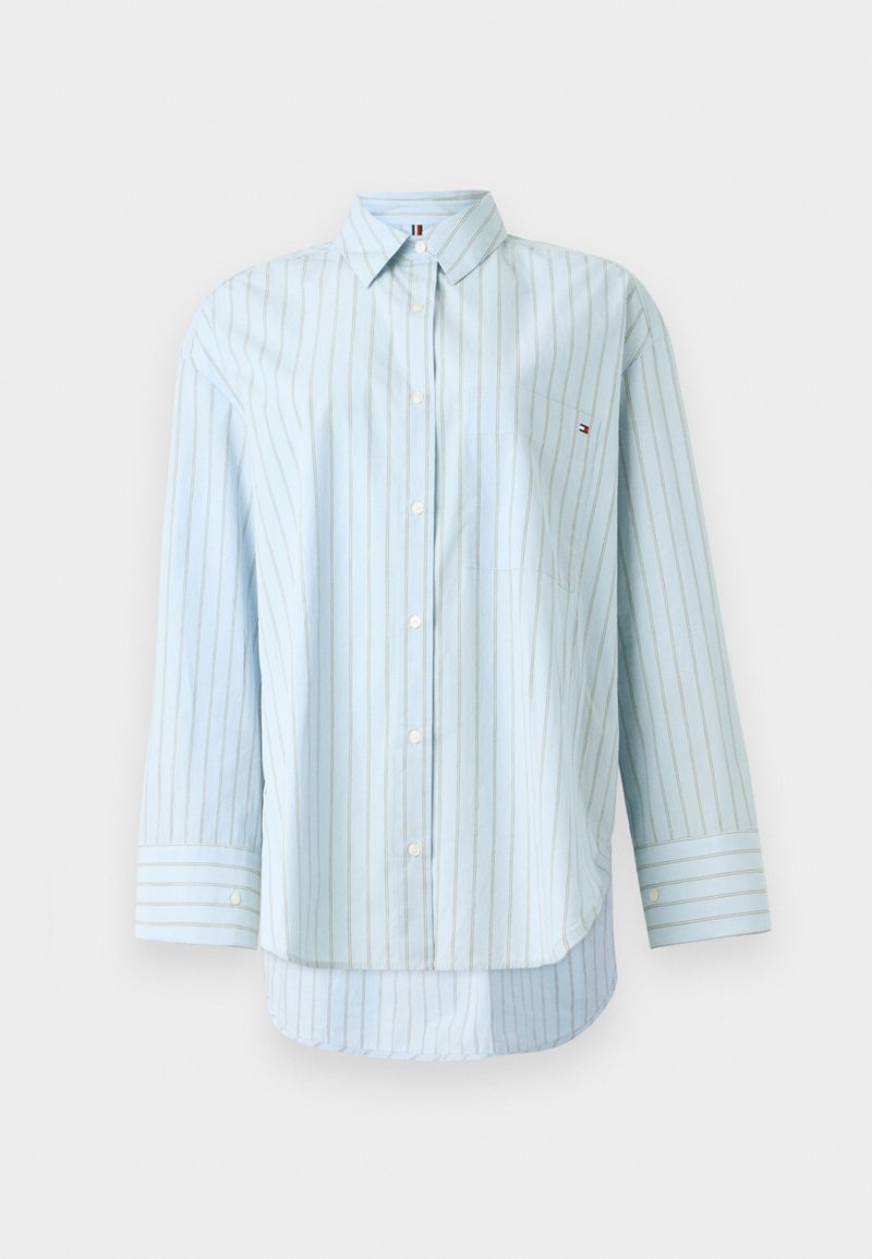 Tommy Hilfiger Overhemdblouse blauw Tommy Hilfiger Overhemdblouse blauw