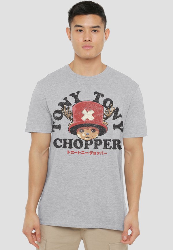 ONE PIECE CHOPPER FACE FRONT - T-Shirt print