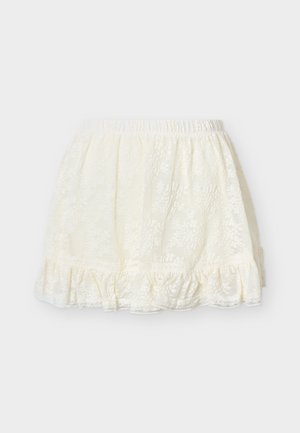 Gina Tricot, SKIRT - Φούστα σε γραμμή Α - cream