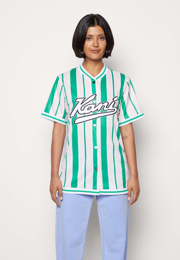 VARSITY STRIPE BASEBALL SHIRT - Hemdbluse