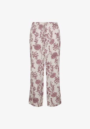 Hunkemöller, HUNKEMÖLLER PANTS WOVEN PRINT - Bas de pyjama - beige